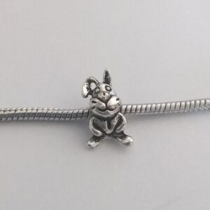 Silver Rabbit Charm‎ for Pandora Style Bracelet